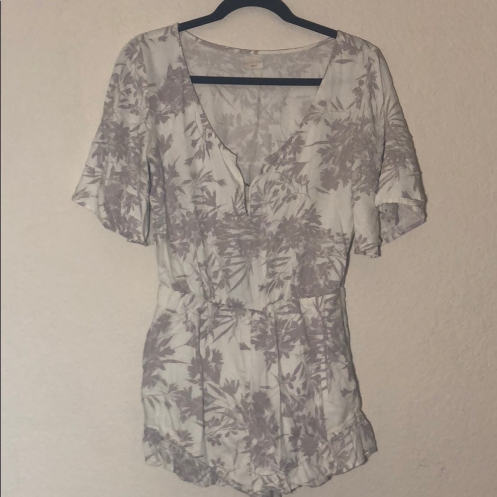 O’Neill White floral romper